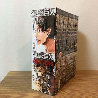 本日限定　進撃の巨人　全巻＋関連本5巻セット　全38巻(全巻セット)