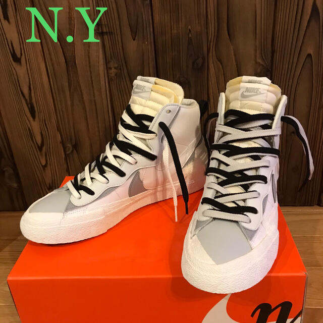 新品 NIKE BLAZER MID SACAI ブレーザー