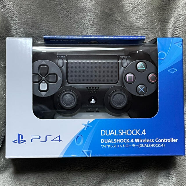 PS4 ワイヤレスコントローラー 純正デュアルショック4 新品 ブラック 黒ワイヤレス