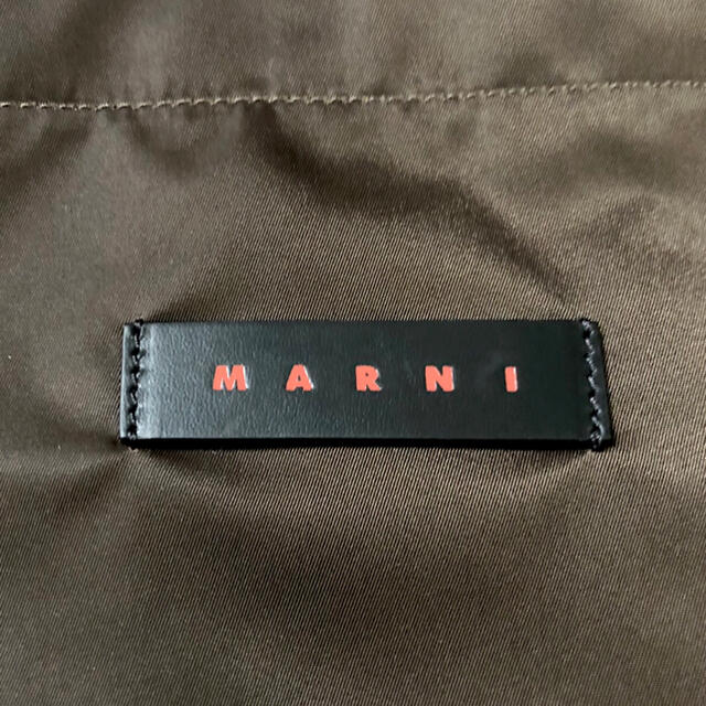 新品 マルニ MARNI バイカラー ナイロン トートバッグ ユニセックス 6