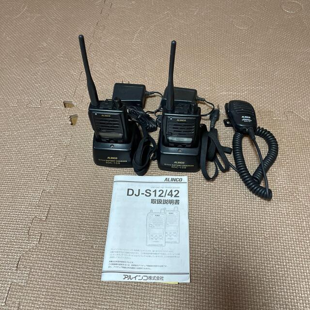 アマチュア無線機ハンディ　モノバンド430KHz DJ-S42 2台セット