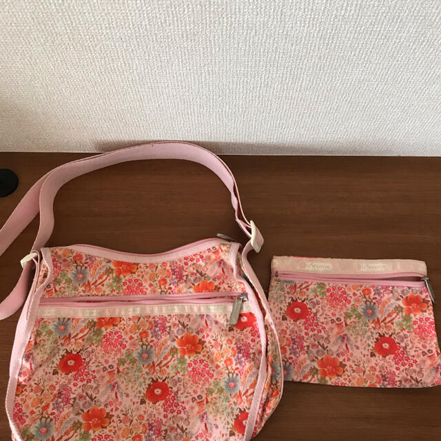 [新品 未使用]レスポートサック 花柄