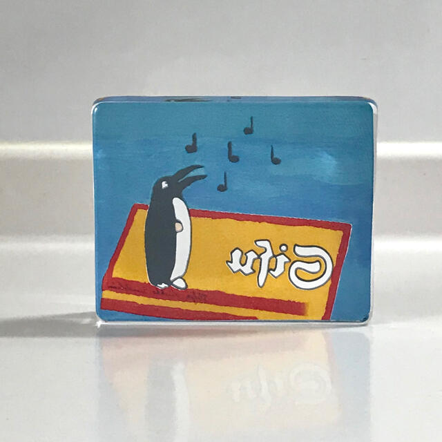 【希少品】iittala ヘルヤ ガラスカード "Sisu Penguin" 1