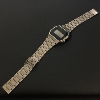 カシオ(CASIO)の [カシオ] 腕時計 スタンダード A158WA-1JF シルバー(腕時計(デジタル))