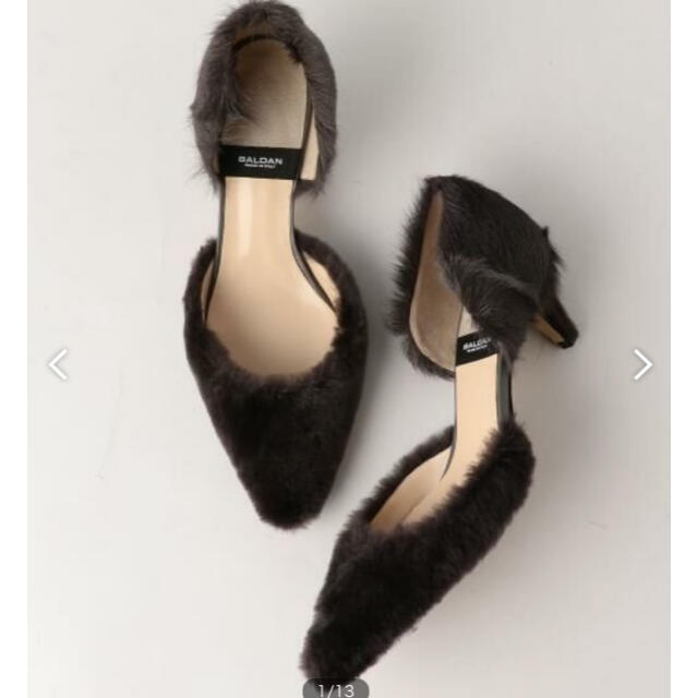 PELLICO(ペリーコ)のBALDAN ファーパンプス 定価¥52,900 37 レディースの靴/シューズ(ハイヒール/パンプス)の商品写真