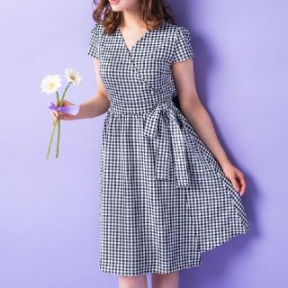 トッコ(tocco)の新品トッコクローゼット ギンガムチェックワンピース♡(ひざ丈ワンピース)