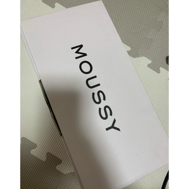 moussy(マウジー)のmoussy JUICY COLOR サンダル BLK ブラック マウジー レディースの靴/シューズ(サンダル)の商品写真