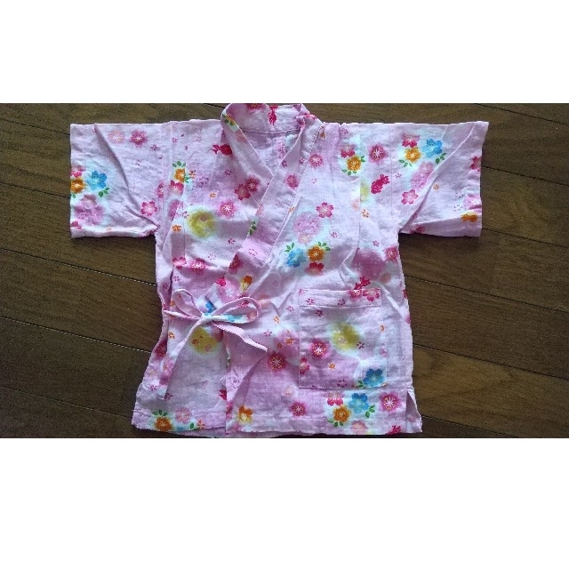 motherways(マザウェイズ)のマザウェイズ 甚平 サイズ90 キッズ/ベビー/マタニティのキッズ服女の子用(90cm~)(甚平/浴衣)の商品写真