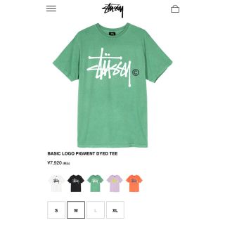 ステューシー(STUSSY)の「新品・未使用」stussyショートスリーブTシャツ　男女兼用(Tシャツ(半袖/袖なし))