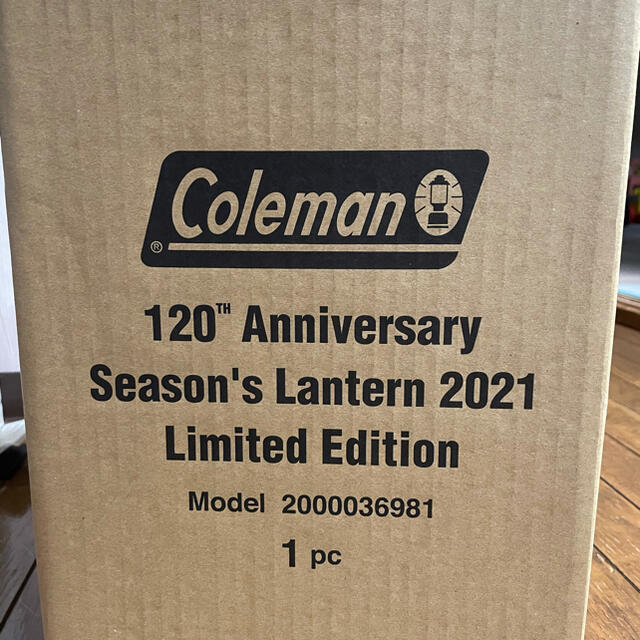 Coleman 120周年 シーズンズランタン 2021約１４Kg素材