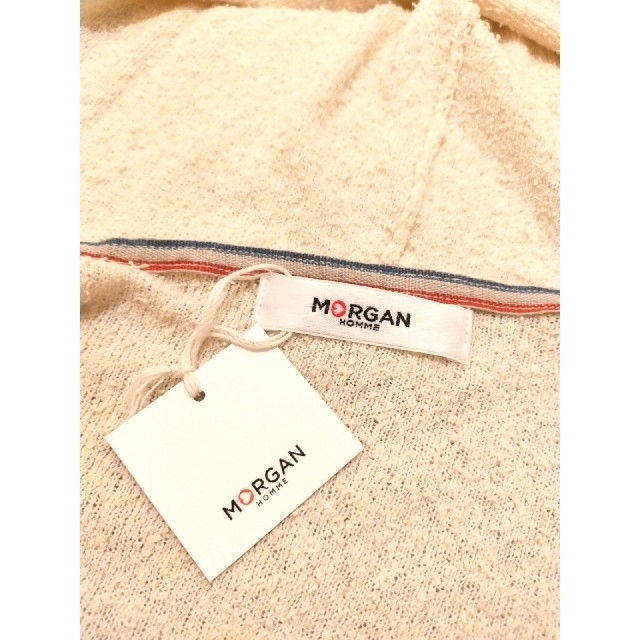 MORGAN HOMME(モルガンオム)のセール　新品　MORGAN HOMME　ジップアップ　パーカー　￥15,400 メンズのトップス(パーカー)の商品写真