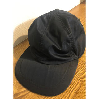 コムサイズム(COMME CA ISM)のコムサウォーク キャップ 帽子 ブラック 黒 ナイロン 男女兼用 フリーサイズ(キャップ)