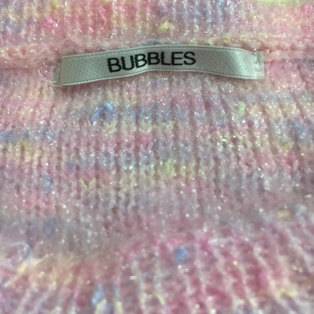 Bubbles(バブルス)のBUBBLES ラメ ニット 秋冬 レディースのトップス(ニット/セーター)の商品写真