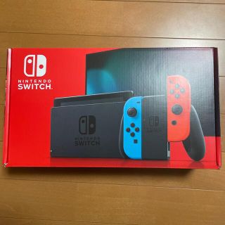 ニンテンドースイッチ(Nintendo Switch)のNintendo Switch 本体 中古品 2021年1月購入 保証書あり(家庭用ゲーム機本体)