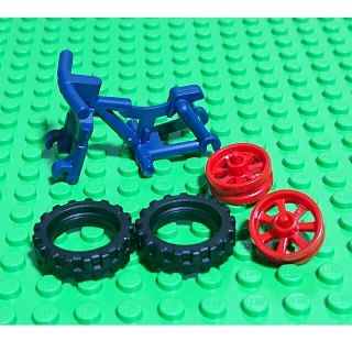 レゴ(Lego)の【新品】LEGO 自転車マウンテンバイク ダークブルー レゴ ミニフィグアイテム(その他)