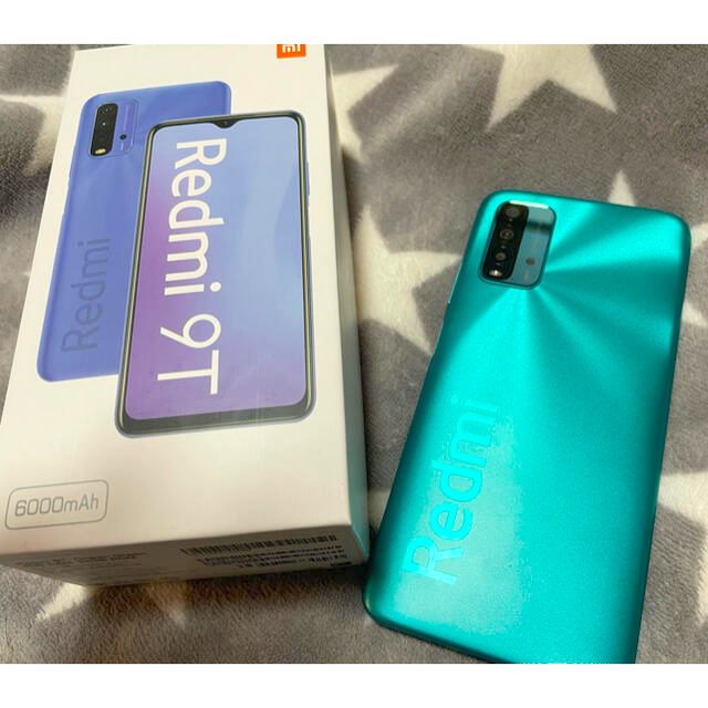 Redmi9T / (ｶｰﾎﾞﾝｸﾞﾚｰ.ｵｰｼｬﾝｸﾞﾘｰﾝ)計2台