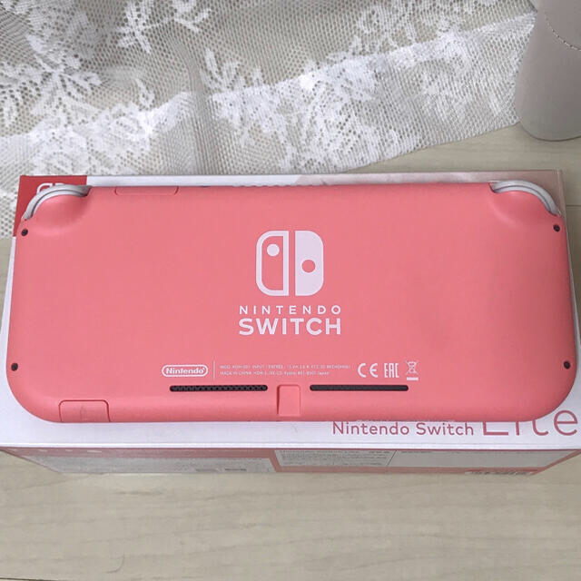 【Nintendo】Switch Lite coral + ケース