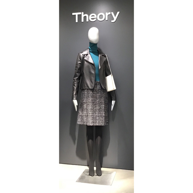 Theory 18aw ライダースジャケット ブラック 送料無料数量限定 - dcsh