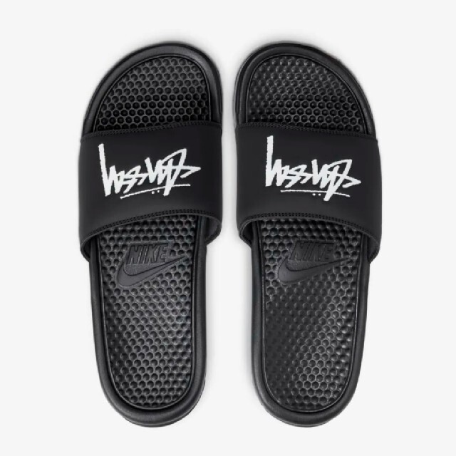 STUSSY(ステューシー)のSTÜSSY / NIKE SLIDE SANDAL ナイキ ベナッシ 27 メンズの靴/シューズ(サンダル)の商品写真