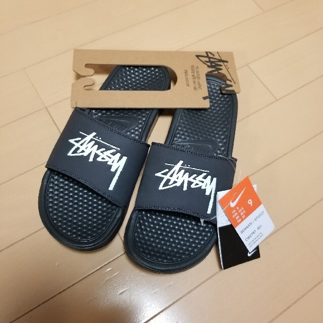 STUSSY(ステューシー)のSTÜSSY / NIKE SLIDE SANDAL ナイキ ベナッシ 27 メンズの靴/シューズ(サンダル)の商品写真