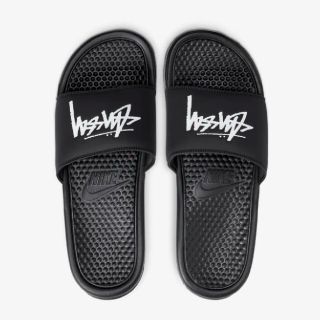 ステューシー(STUSSY)のSTÜSSY / NIKE SLIDE SANDAL ナイキ ベナッシ 27(サンダル)