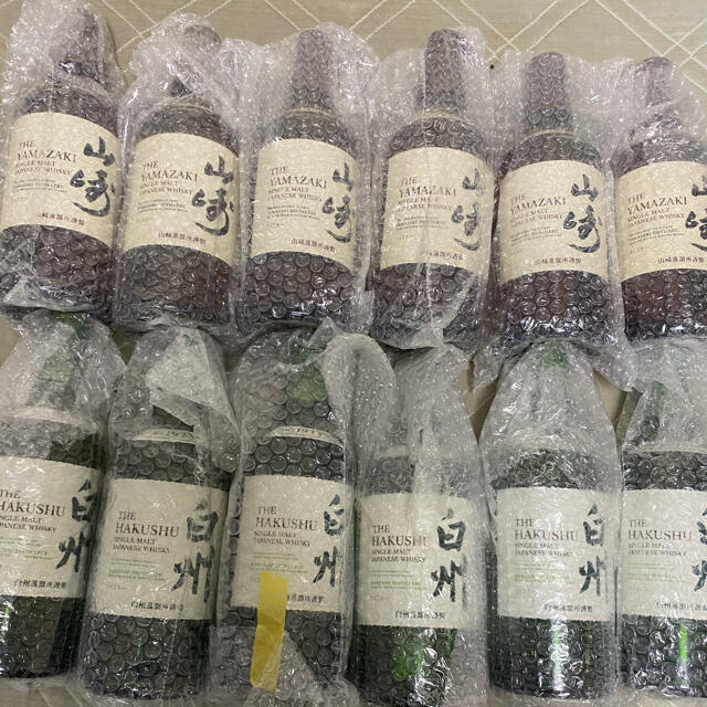 値引 700ml 山崎NV - サントリー 6本 白州NV 6本 700ml ウイスキー