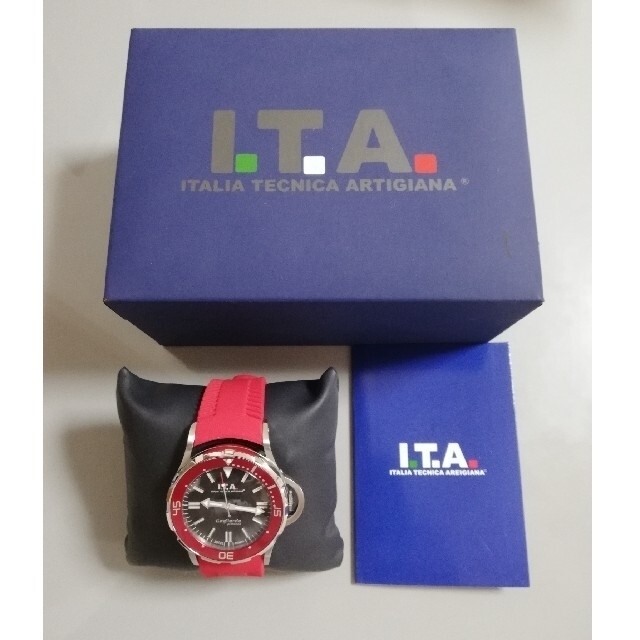 I.T.A.(アイティーエー)の腕時計　I.T.A.　ガリアルド　クォーツ　電池交換済 メンズの時計(腕時計(アナログ))の商品写真