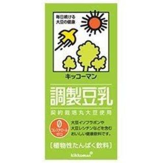 キッコーマン(キッコーマン)のキッコーマン 調整豆乳 紙パック1000ml×6本(×2ケース：合計12本入)(その他)