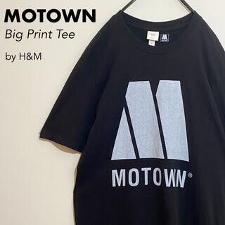 エイチアンドエム(H&M)のモータウン Motown × H&M コラボ デカロゴ Tシャツ (Tシャツ/カットソー(半袖/袖なし))