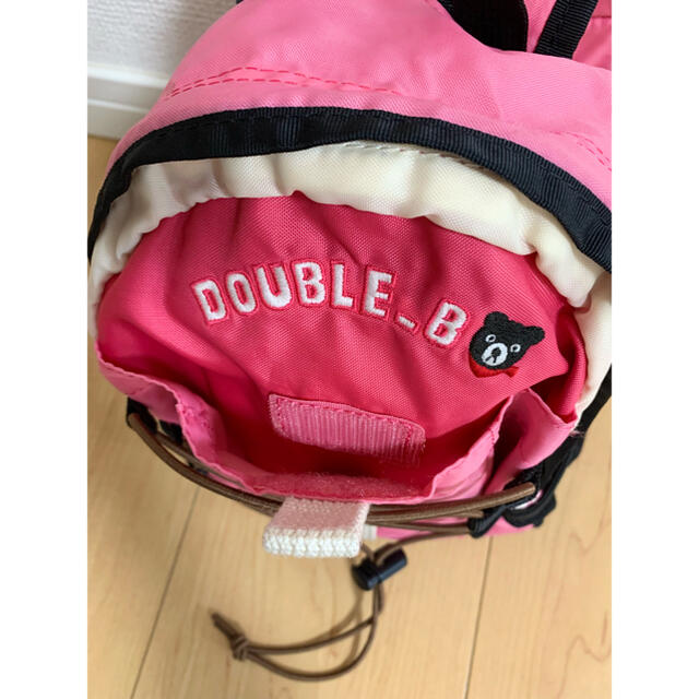 DOUBLE.B(ダブルビー)のセール★美品　ミキハウスダブルビーリュックサック　Double B　ベビー キッズ/ベビー/マタニティのこども用バッグ(リュックサック)の商品写真