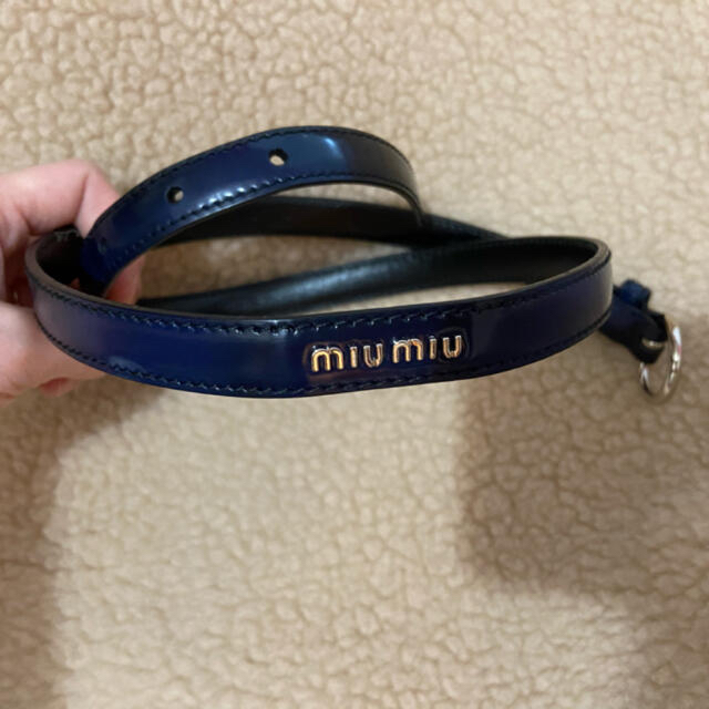 miumiu(ミュウミュウ)のmiumiu  ベルト レディースのファッション小物(ベルト)の商品写真