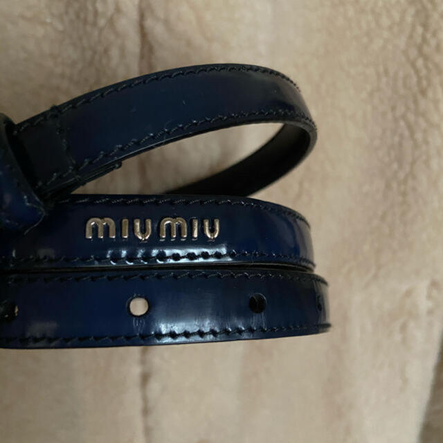miumiu(ミュウミュウ)のmiumiu  ベルト レディースのファッション小物(ベルト)の商品写真