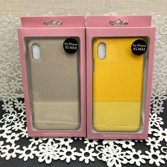 MERCURYDUO(マーキュリーデュオ)の【新品】iPhoneXSMAX MERCURYDUO iPhoneケース スマホ/家電/カメラのスマホアクセサリー(iPhoneケース)の商品写真