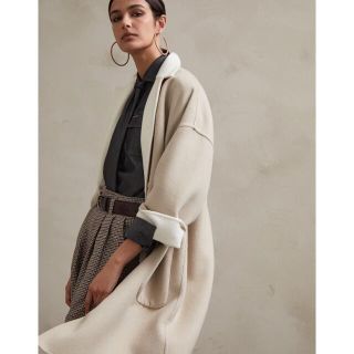 ブルネロクチネリ(BRUNELLO CUCINELLI)のマナ様 確認用 ブルネロクチネリ カシミア ダブル リバーシブル コート 40(チェスターコート)