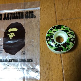 アベイシングエイプ(A BATHING APE)のbape ウィール(スケートボード)