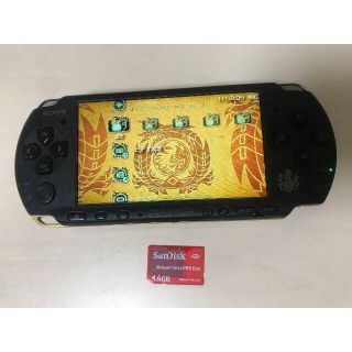 ソニー(SONY)のPSP3000　モンスターハンターポータブル ハンターズモデル(携帯用ゲーム機本体)