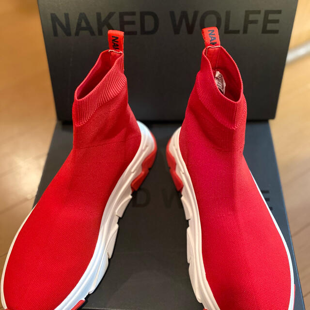 NAKED WOLF ソックススニーカー 厚底