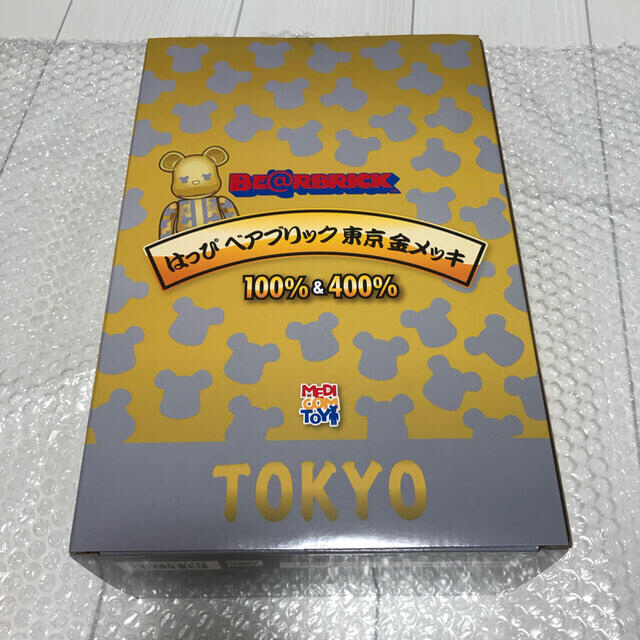 【新品】BE@RBRICK はっぴ東京 金銀メッキ 100％ & 400エンタメ/ホビー