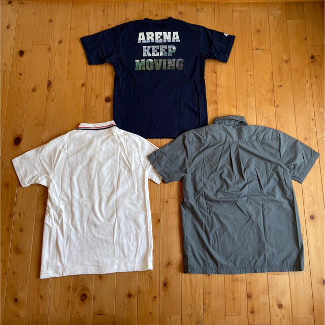 arena(アリーナ)の【古着】アリーナＴシャツ等詰合せ【Ｓ半袖】 スポーツ/アウトドアのスポーツ/アウトドア その他(マリン/スイミング)の商品写真