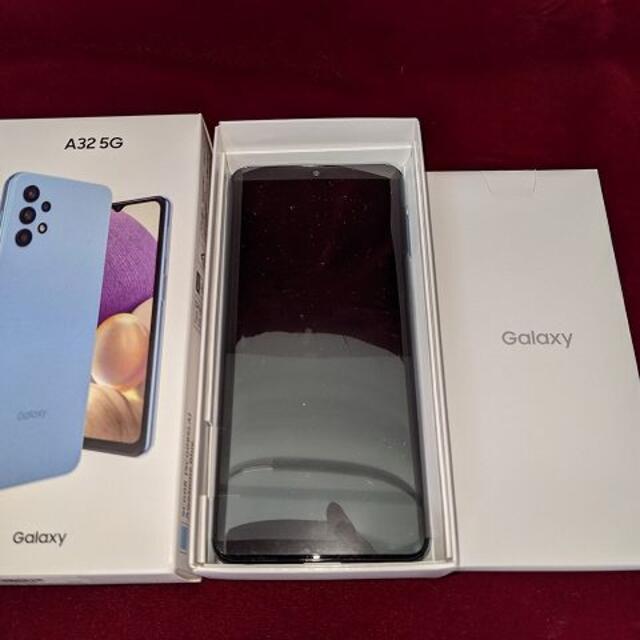 Galaxy - 【新品未使用】GALAXY A32 5G オーサムブルー SIMフリー(au ...