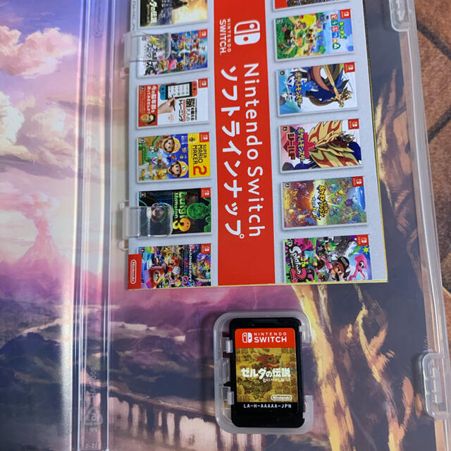 任天堂(ニンテンドウ)のゼルダの伝説 ブレス オブ ザ ワイルド Switch 中古 エンタメ/ホビーのゲームソフト/ゲーム機本体(家庭用ゲームソフト)の商品写真