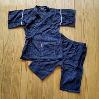 【美品】130 男の子用 甚平上下セット(甚平/浴衣)