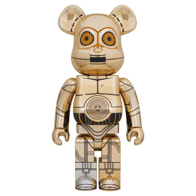 MEDICOM TOY(メディコムトイ)の新品 送料無料 BE@RBRICK C-3PO(TM) 1000％ ベアブリック エンタメ/ホビーのフィギュア(その他)の商品写真