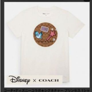 コーチ(COACH)のcoach Disney コーチ　ディズニー　Tシャツ　プリンセス　シンデレラ(Tシャツ(半袖/袖なし))