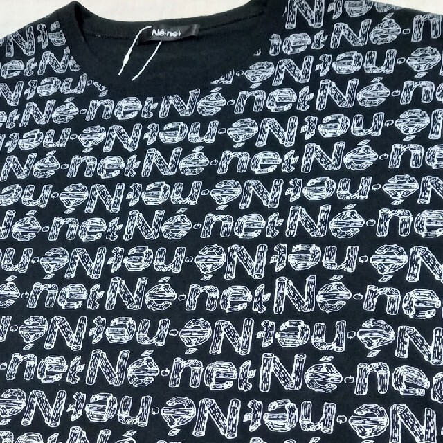 Ne-net(ネネット)の新品タグ付き  Ne-net の ビッグ Tシャツ レディースのトップス(Tシャツ(半袖/袖なし))の商品写真