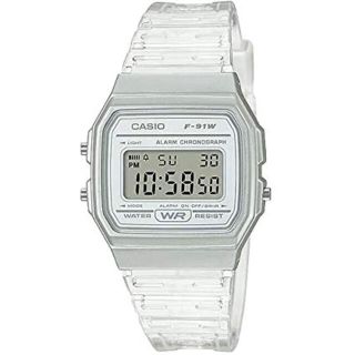 カシオ(CASIO)の週末限定特価！日本未発売 並行輸入品　クリアウォッチ ホワイト チープカシオ(腕時計(デジタル))