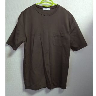 ユナイテッドアローズグリーンレーベルリラクシング(UNITED ARROWS green label relaxing)の【セール】グリーンレーベルリラクシング　Ｔシャツ　こげ茶　Mサイズ(Tシャツ/カットソー(半袖/袖なし))