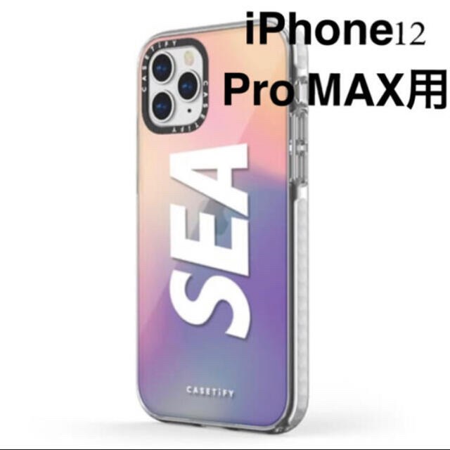 スマホ/家電/カメラWIND AND SEA CASETiFY iPhone 12pro Max