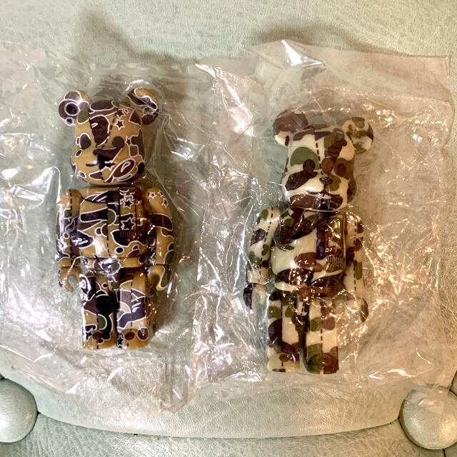 A BATHING APE - BE＠RBRICK ベアブリック BAPE PLAY 2個セット②の