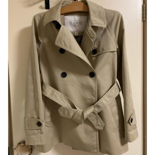 コーチ(COACH) ショートトレンチコート トレンチコート(レディース)の